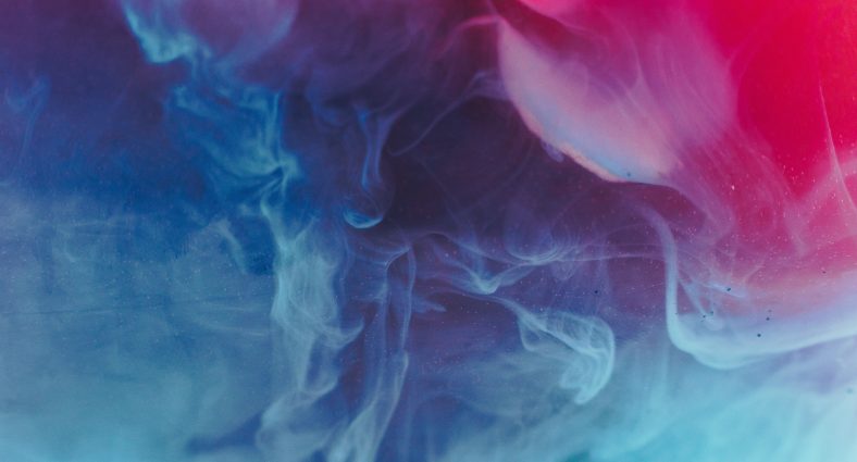 smokey cloud of colour